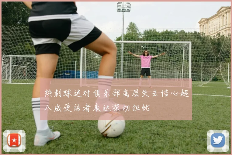 热刺球迷对俱乐部高层失去信心超八成受访者表达深切担忧